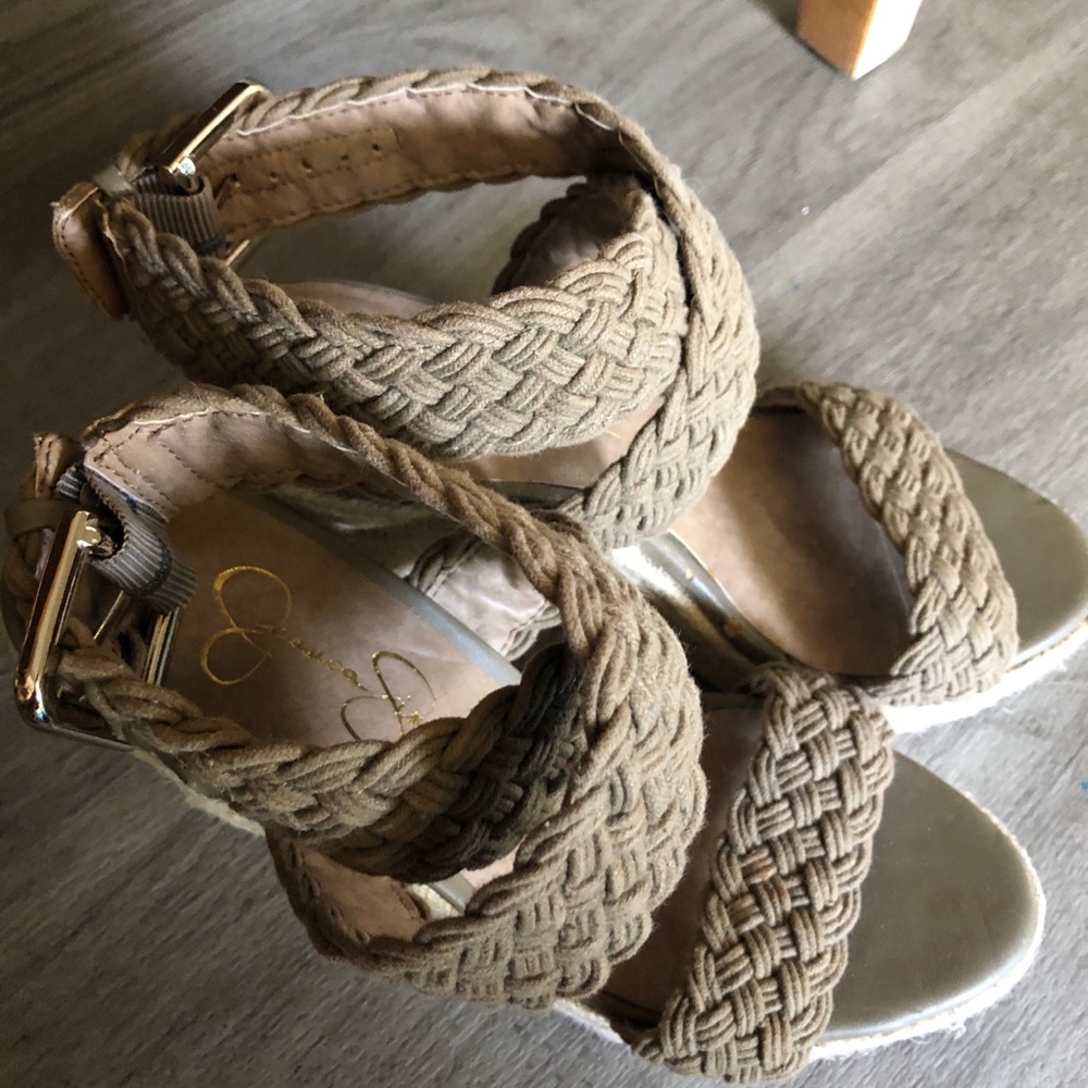 Jessica Simpson Wedges 7.5